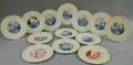 Thirteen Wedgwood Duke University Ceramic Plates