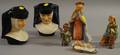Six Hummel and Goebel Ceramic Figures and Figural Groups