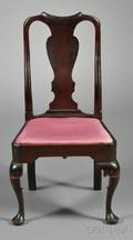 Queen Anne Walnut Side Chair