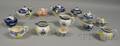 Thirteen Assorted Wedgwood Transferdecorated Ceramic Tea Service Items