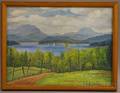 Henry Curtis Ahl Jr American 19051996 Phillips Lake Bald Mountain Lucerne In Maine
