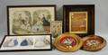 Six Victorian Decorative Framed Items