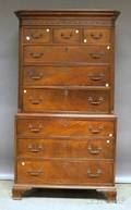 Georgianstyle Mahogany ChestonChest