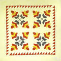 Pennsylvania cotton applique quilt