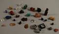Group of SemiPrecious Stones and Small Carved Chinese Animals