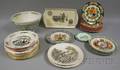 Thirtyfour Assorted Wedgwood Canada and British Commonwealth Nations Ceramic Plates and Table Items