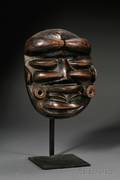 African Carved Wood Mask