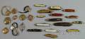 Sixteen Pocketknives and Ten Mostly Ladys Wristwatches