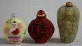 Three Chinese Snuff Bottles