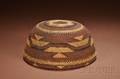 Northern California Polychrome Twined Basketry Hat