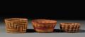 Three Coiled Baskets