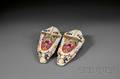 Northwest Coast Beaded Hide Moccasins