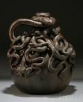 Anna Pottery Stoneware Centennial Snake Jug