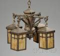 Arts  Crafts Chandelier