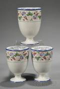 Three Piece Wedgwood Pearlware Bough Pot Garniture