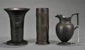 Three Wedgwood Black Basalt Items