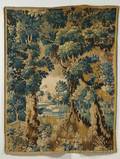 Aubussonstyle Scenic Tapestry