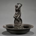 Wedgwood Black Basalt Figure of Aphrodite and Bowl