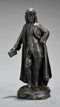 Wedgwood Black Basalt Figure of Voltaire