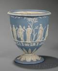 Wedgwood Solid Light Blue Jasper Bough Pot