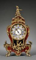 Louis XV Style Boullework Mantel Clock