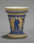 Wedgwood Yellow Jasper Dip Vase
