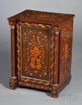 Dutch Neoclassical Marquetryinlaid and Brassmounted Side Cabinet