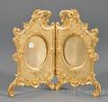 Bronze Dore Double Frame
