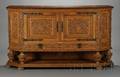 Jacobeathan Carved Golden Oak Sideboard