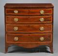 Edwardian Mahogany and Inlay Chest of Drawers