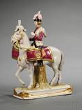 Sitzendorf Porcelain Figure of an Imperial Guardsman