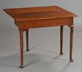 George II Mahogany Dropleaf Occasional Table