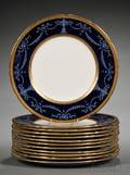 Set of Twelve Coalport China Service Plates
