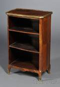 Diminutive Louis XVIstyle Marquetry Open Cabinet