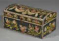 Small Scandinavian PaintedDecorated Trunk