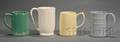 Four Wedgwood Keith Murray Design Mugs