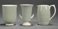 Three Wedgwood Keith Murray Design Celedon Slip Glazed Items