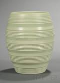 Wedgwood Keith Murray Apple Green Slip Glazed Vase