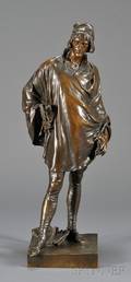 Bronze Figure Depicting Francois Villon
