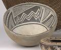 Mimbres black on white bowl ca 9751150 AD
