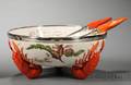 Wedgwood Queens Ware Lobster Bowl and Servers