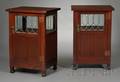 Pair of Roycroft Arts  Crafts Cabinets
