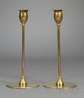 Pair of Jarvie Alpha Candlesticks