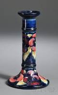 Moorcroft Pottery Candlestick