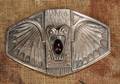 Art Nouveau Batform Belt Buckle