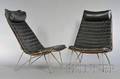 Two Hans Brattrud Scandia Lounge Chairs