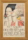 Jean Dupas French 18821964 XVme SALON DES ARTISTES DECORATEURS