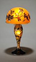 Galle Cameo Glass Table Lamp