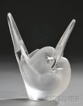 Lalique Doves BowlVase