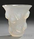 R Lalique SaintFrancois Vase